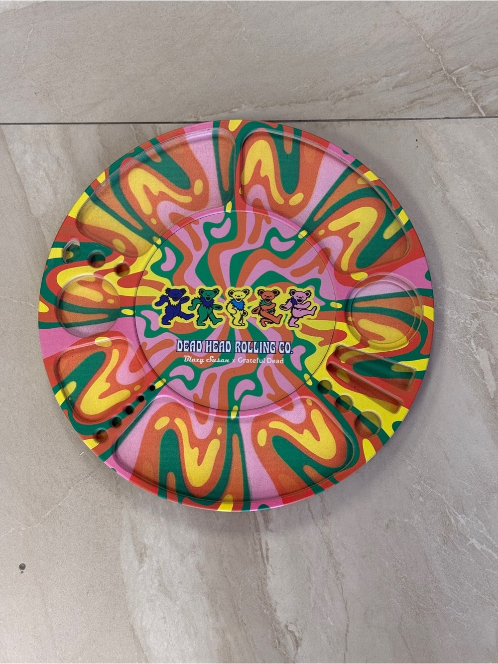 Blazy Susan x Grateful Dead Spinner Tray - Dancing Bears